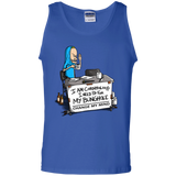 T-Shirts Royal / S Beavis Change My Mind Men's Tank Top