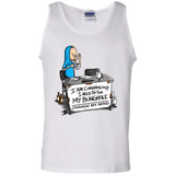 T-Shirts White / S Beavis Change My Mind Men's Tank Top