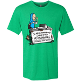 T-Shirts Envy / S Beavis Change My Mind Men's Triblend T-Shirt