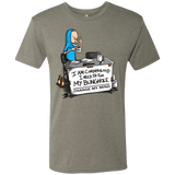 Beavis Change My Mind Men's Triblend T-Shirt