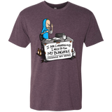 T-Shirts Vintage Purple / S Beavis Change My Mind Men's Triblend T-Shirt