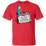 T-Shirts Red / XLT Beavis Change My Mind Tall T-Shirt