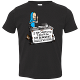 T-Shirts Black / 2T Beavis Change My Mind Toddler Premium T-Shirt