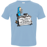 T-Shirts Light Blue / 2T Beavis Change My Mind Toddler Premium T-Shirt