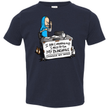 T-Shirts Navy / 2T Beavis Change My Mind Toddler Premium T-Shirt