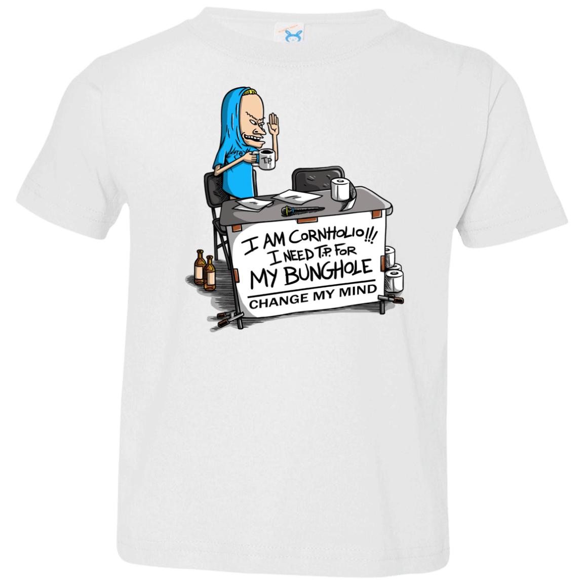 Beavis Change My Mind Toddler Premium T-Shirt