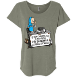 Beavis Change My Mind Triblend Dolman Sleeve