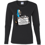 T-Shirts Black / S Beavis Change My Mind Women's Long Sleeve T-Shirt