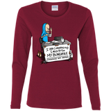 T-Shirts Cardinal / S Beavis Change My Mind Women's Long Sleeve T-Shirt