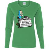 T-Shirts Irish Green / S Beavis Change My Mind Women's Long Sleeve T-Shirt