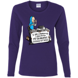 T-Shirts Purple / S Beavis Change My Mind Women's Long Sleeve T-Shirt