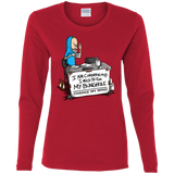 T-Shirts Red / S Beavis Change My Mind Women's Long Sleeve T-Shirt