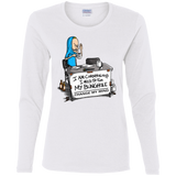 T-Shirts White / S Beavis Change My Mind Women's Long Sleeve T-Shirt