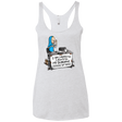 T-Shirts Heather White / X-Small Beavis Change My Mind Women's Triblend Racerback Tank