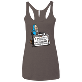 T-Shirts Macchiato / X-Small Beavis Change My Mind Women's Triblend Racerback Tank