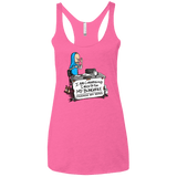 Beavis Change My Mind Women's Triblend Racerback Tank