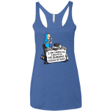 T-Shirts Vintage Royal / X-Small Beavis Change My Mind Women's Triblend Racerback Tank