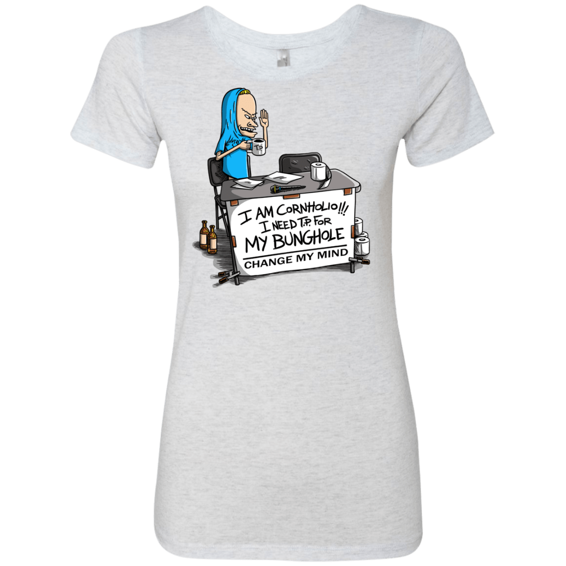 Beavis Change My Mind Women's Triblend T-Shirt