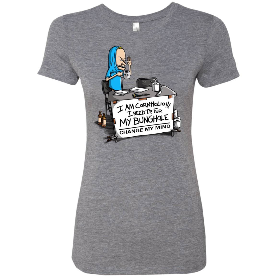 Beavis Change My Mind Women's Triblend T-Shirt