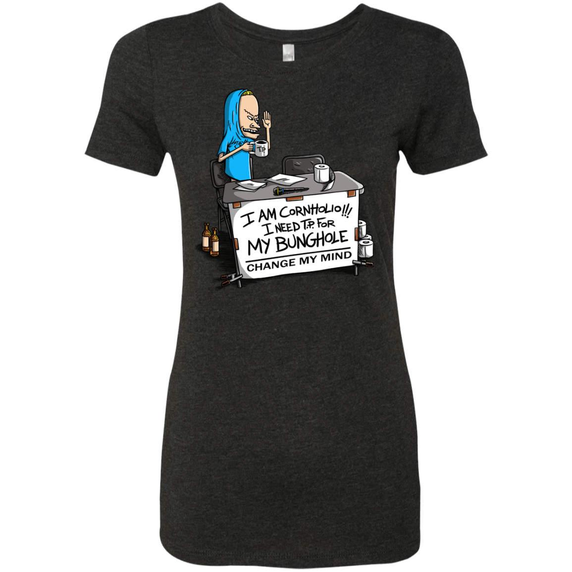 Beavis Change My Mind Women's Triblend T-Shirt