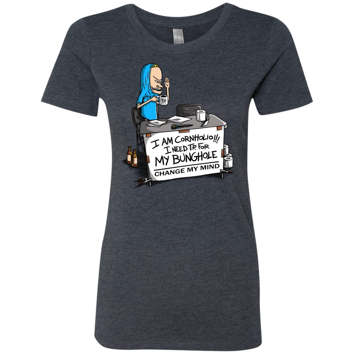 Beavis Change My Mind Women's Triblend T-Shirt