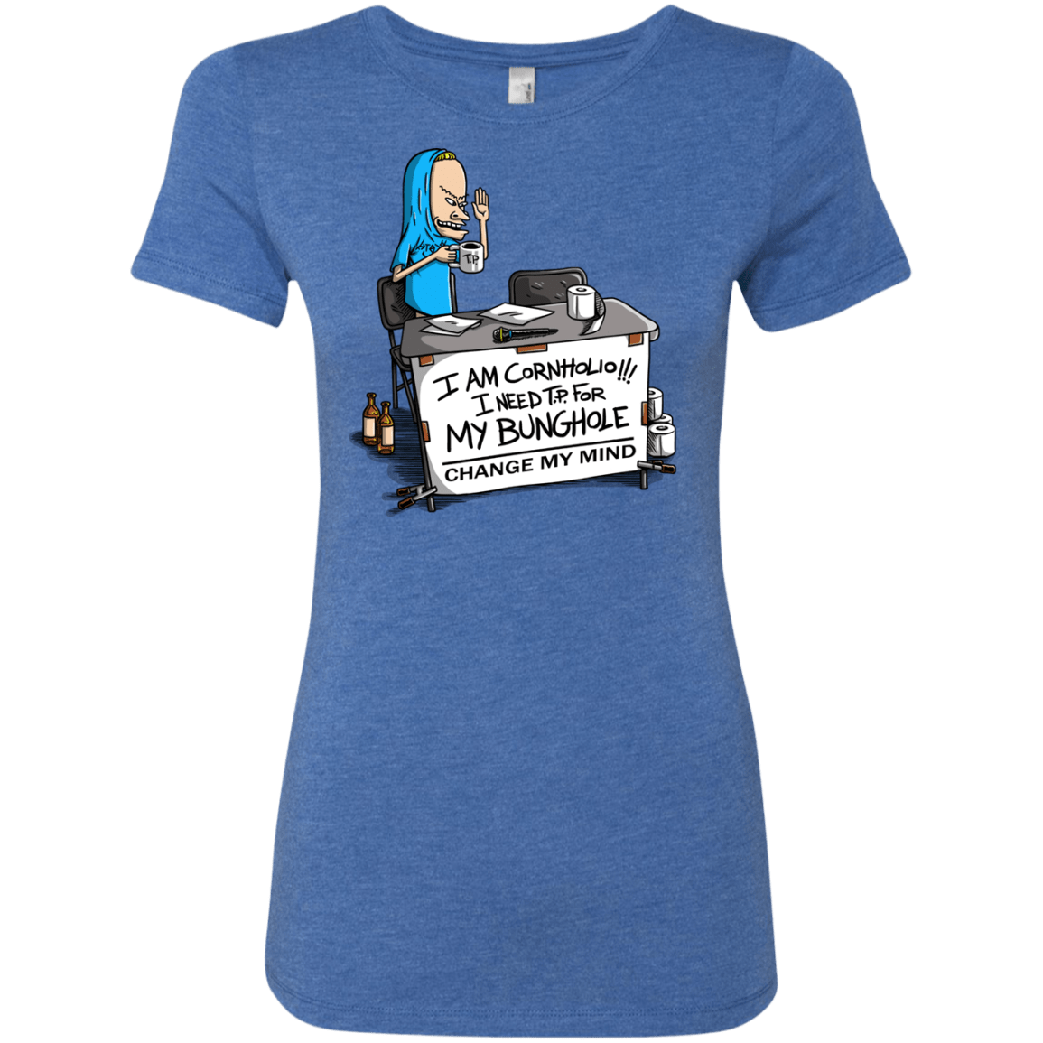 Beavis Change My Mind Women's Triblend T-Shirt