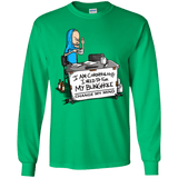 Beavis Change My Mind Youth Long Sleeve T-Shirt