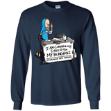 T-Shirts Navy / YS Beavis Change My Mind Youth Long Sleeve T-Shirt