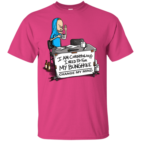 T-Shirts Heliconia / YXS Beavis Change My Mind Youth T-Shirt