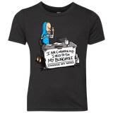 Beavis Change My Mind Youth Triblend T-Shirt