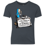Beavis Change My Mind Youth Triblend T-Shirt