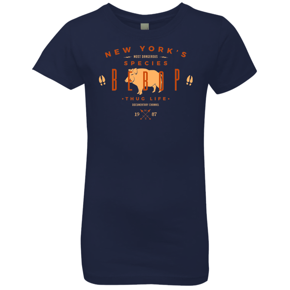 T-Shirts Midnight Navy / YXS BEBOP Girls Premium T-Shirt