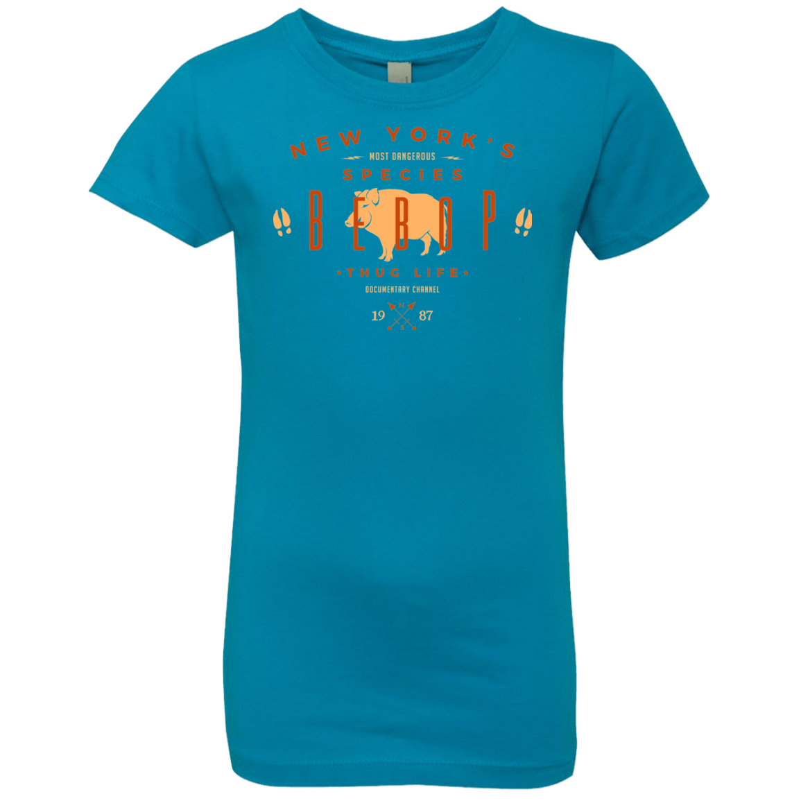 T-Shirts Turquoise / YXS BEBOP Girls Premium T-Shirt