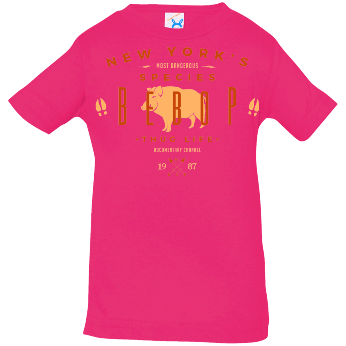 T-Shirts Hot Pink / 6 Months BEBOP Infant Premium T-Shirt