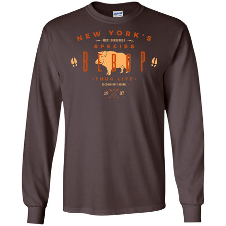 T-Shirts Dark Chocolate / S BEBOP Men's Long Sleeve T-Shirt