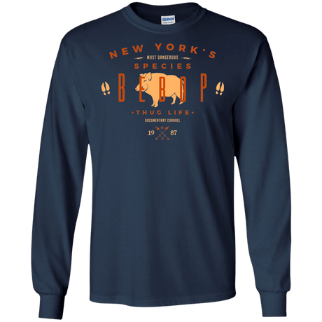 T-Shirts Navy / S BEBOP Men's Long Sleeve T-Shirt