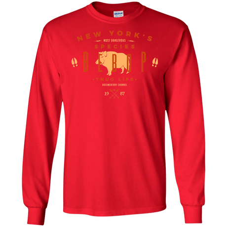 T-Shirts Red / S BEBOP Men's Long Sleeve T-Shirt