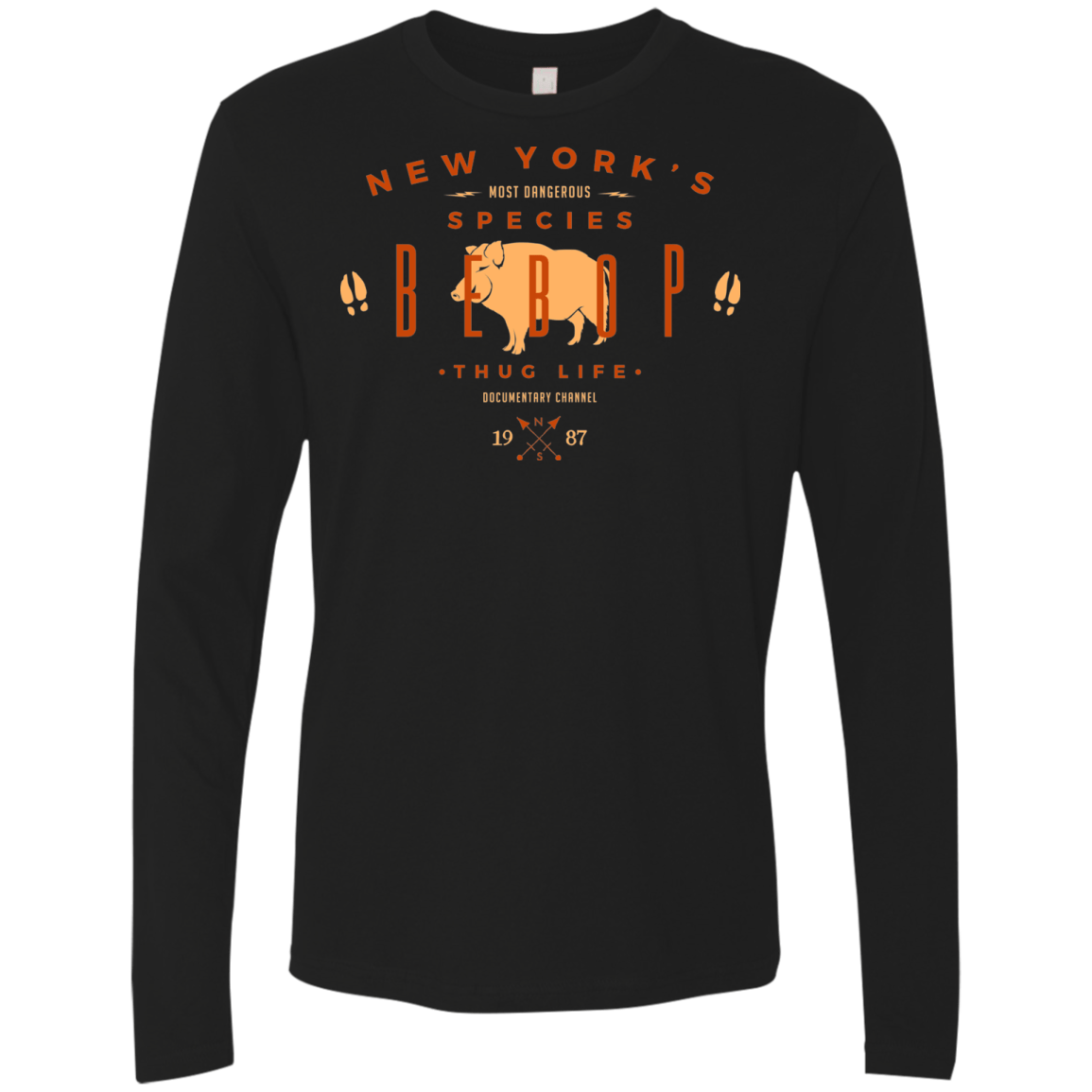 T-Shirts Black / S BEBOP Men's Premium Long Sleeve