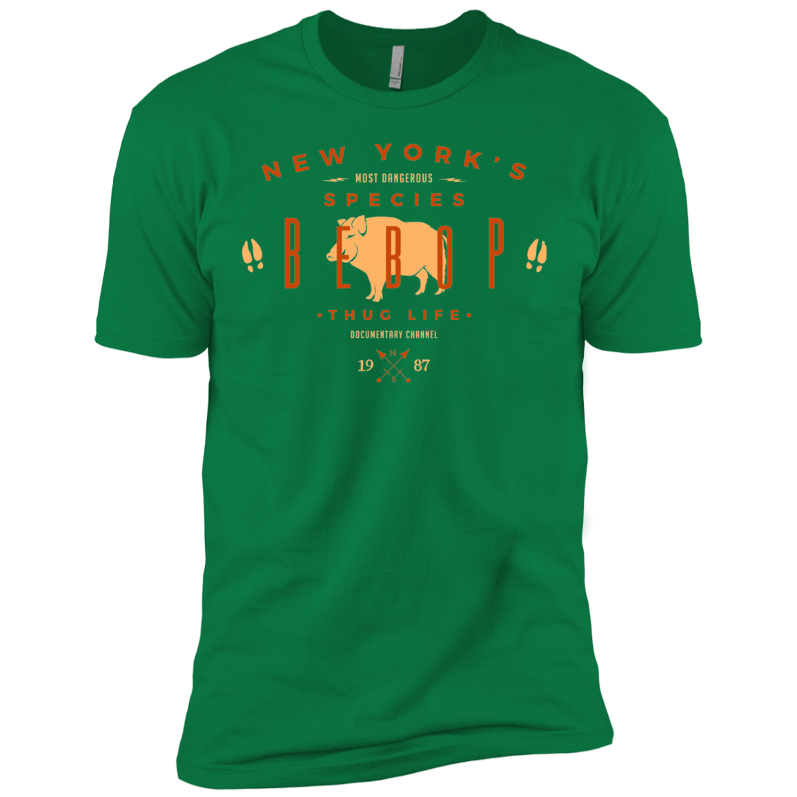 T-Shirts Kelly Green / X-Small BEBOP Men's Premium T-Shirt