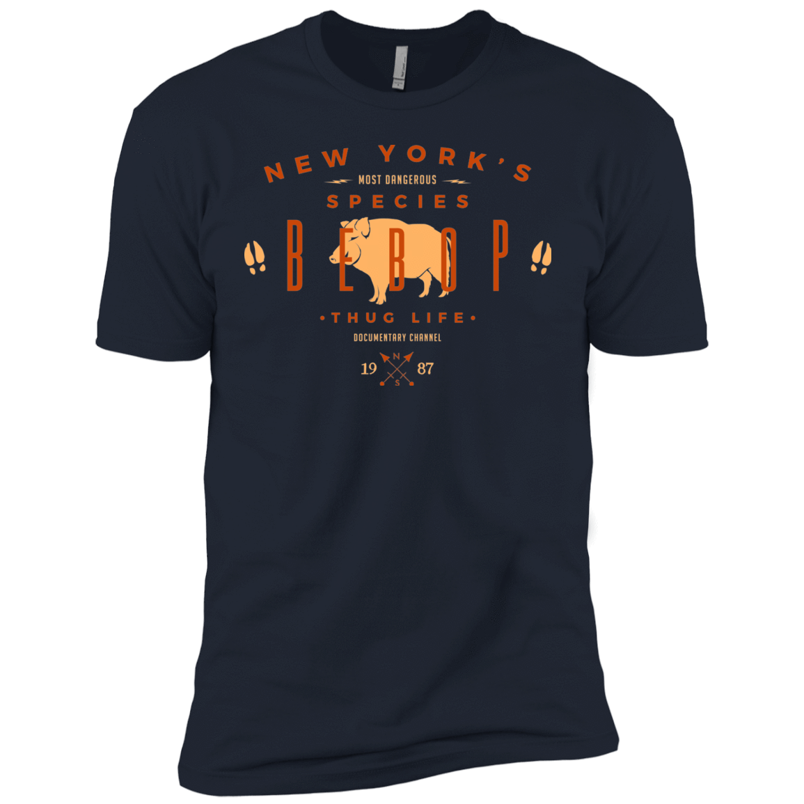 T-Shirts Midnight Navy / X-Small BEBOP Men's Premium T-Shirt