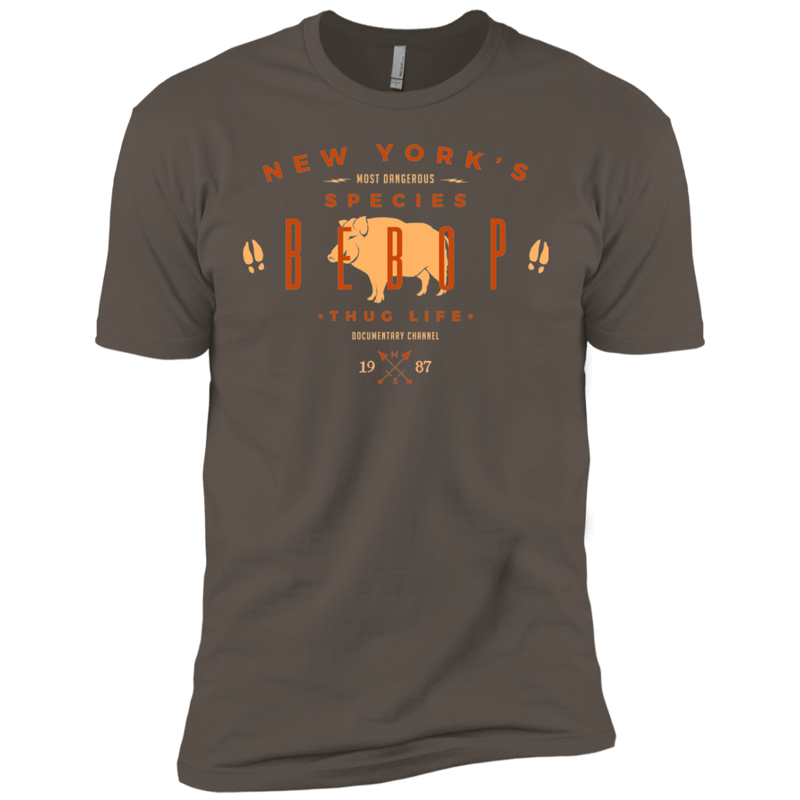 T-Shirts Warm Grey / X-Small BEBOP Men's Premium T-Shirt