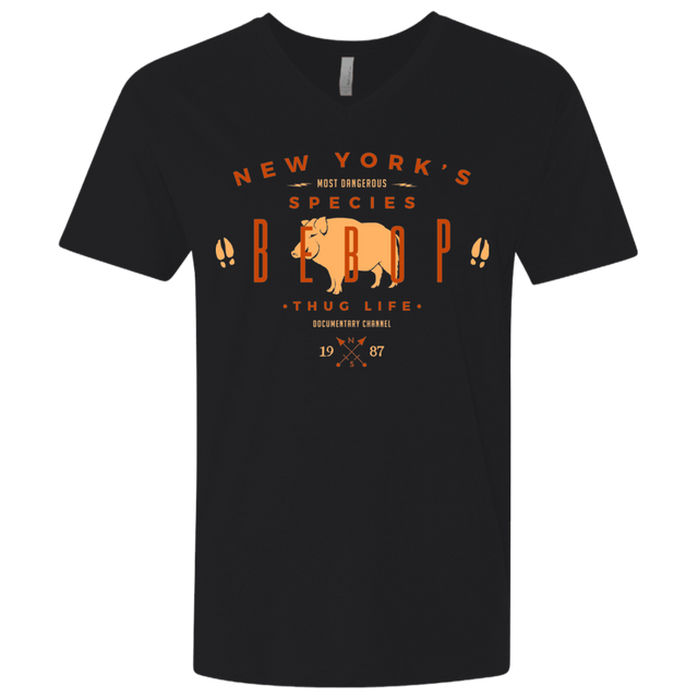 T-Shirts Black / X-Small BEBOP Men's Premium V-Neck