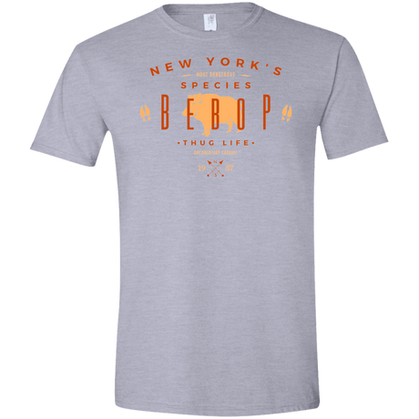 T-Shirts Sport Grey / X-Small BEBOP Men's Semi-Fitted Softstyle