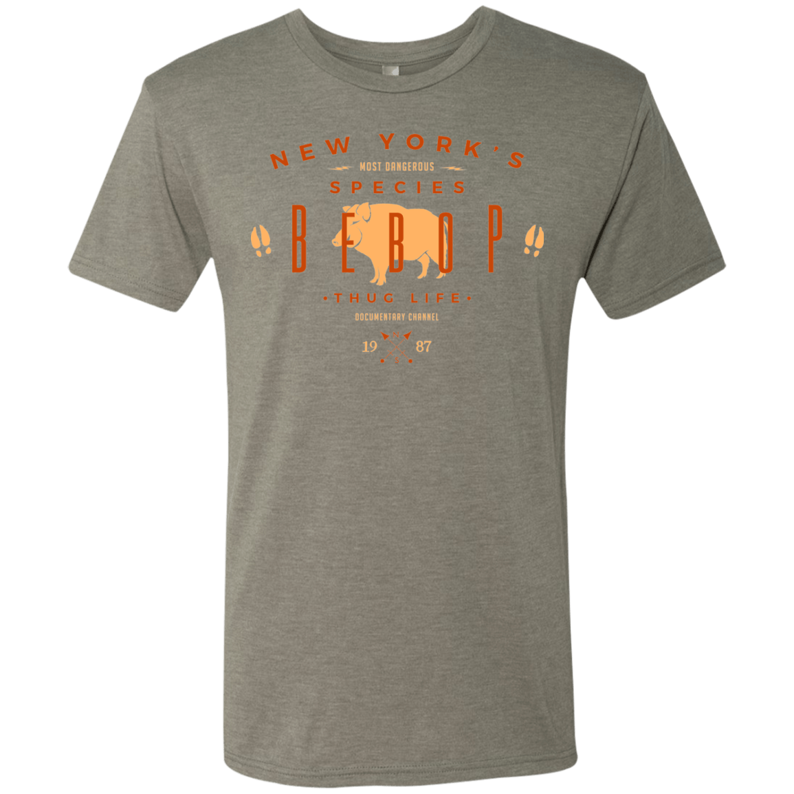 T-Shirts Venetian Grey / S BEBOP Men's Triblend T-Shirt