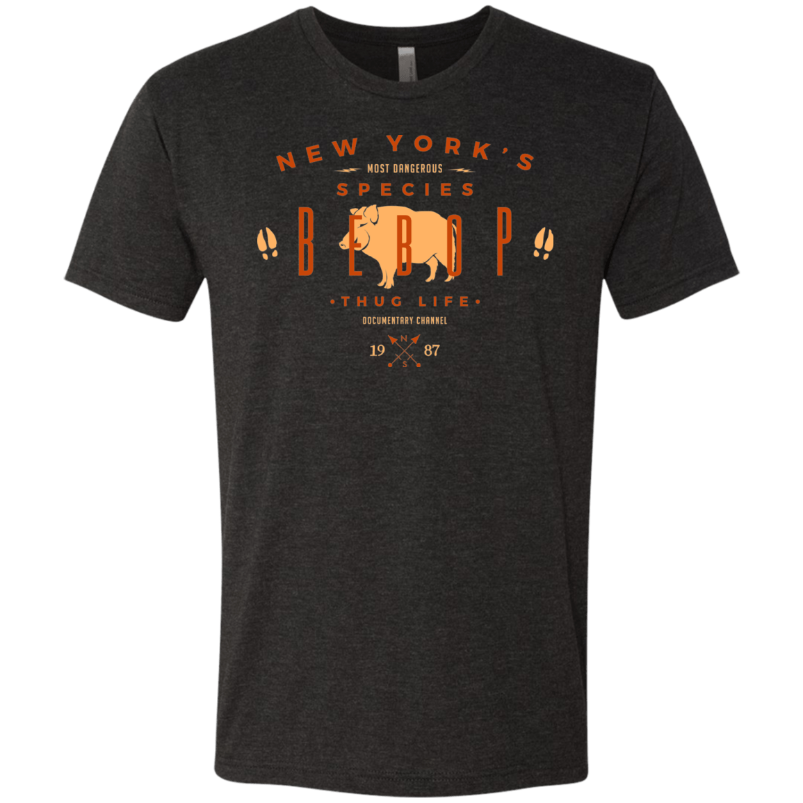 T-Shirts Vintage Black / S BEBOP Men's Triblend T-Shirt