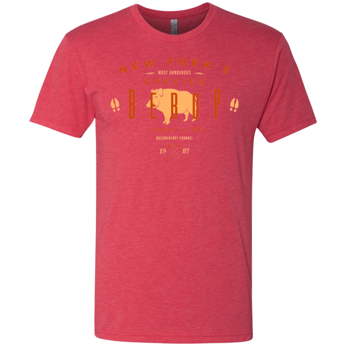 T-Shirts Vintage Red / S BEBOP Men's Triblend T-Shirt