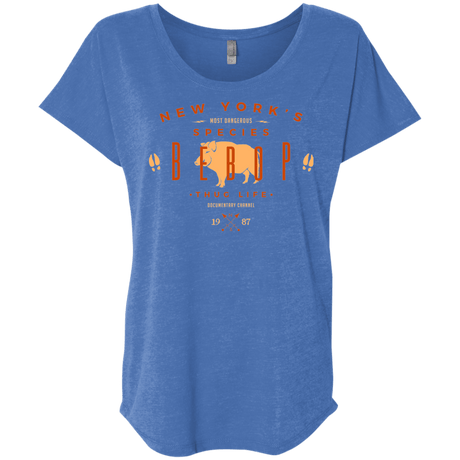 T-Shirts Vintage Royal / X-Small BEBOP Triblend Dolman Sleeve