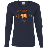 T-Shirts Navy / S BEBOP Women's Long Sleeve T-Shirt