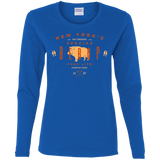 T-Shirts Royal / S BEBOP Women's Long Sleeve T-Shirt