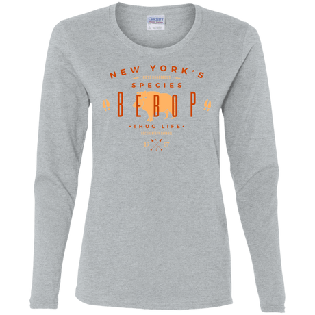 T-Shirts Sport Grey / S BEBOP Women's Long Sleeve T-Shirt